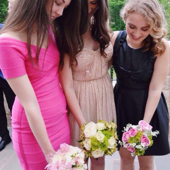 Black Leather Dress - Picture 2 of 4